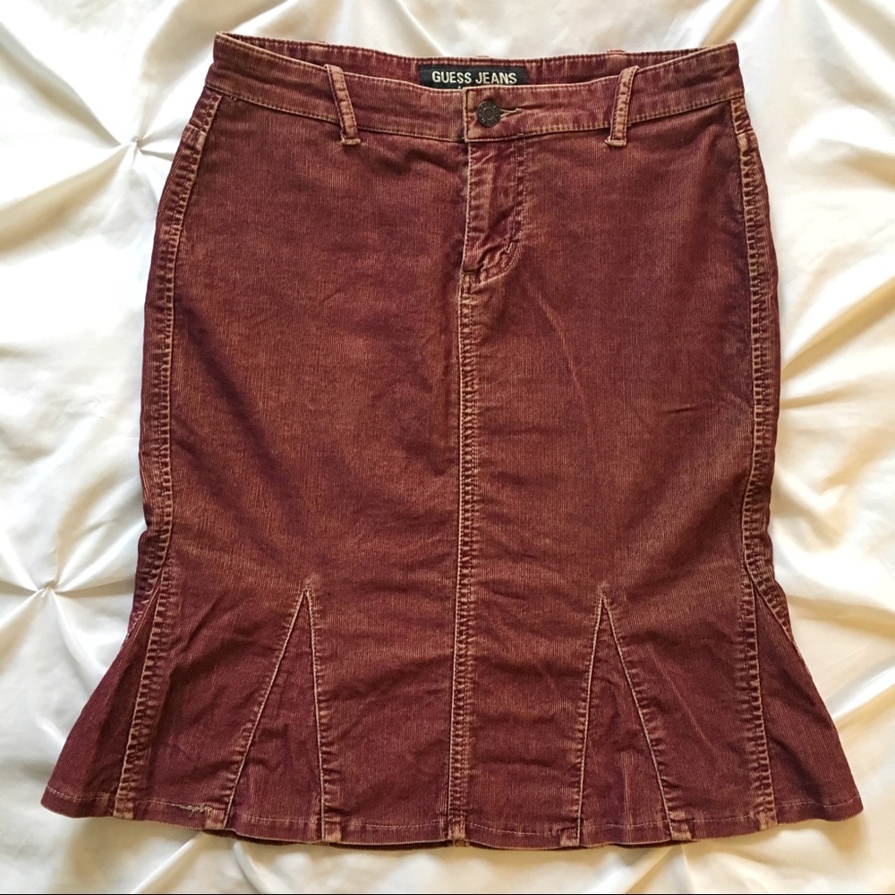 Vintage 2000’s Guess Corduroy Skirt